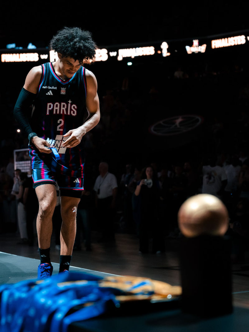 Player walking off the floor after a final